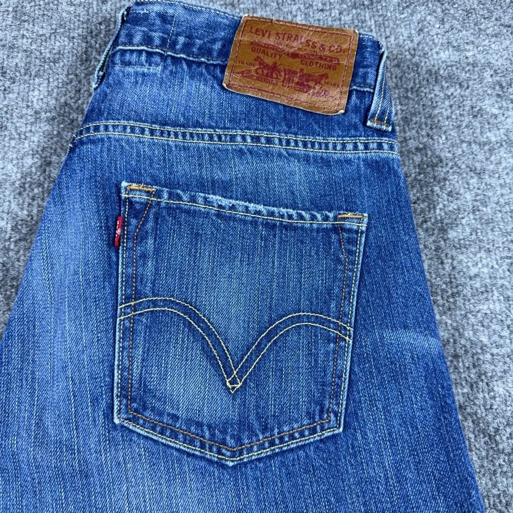 Levis 511 Skinny Jeans Mens Blue Medium Wash Denim Pants 05511-0277 W32 L30